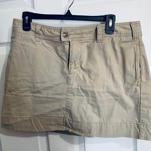 GAP Khaki mini skirt